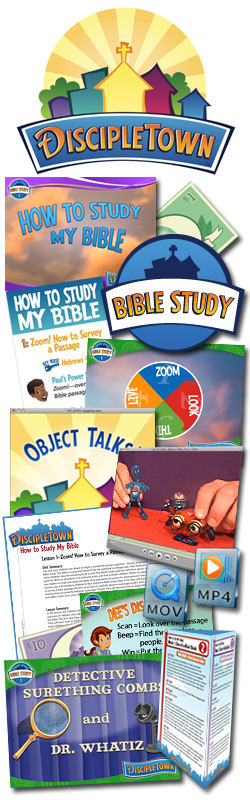 DiscipleTown Kids Church Unit #18: How to Study My Bible