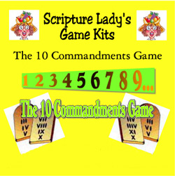 Scripture Lady <i> The Ten Commandments</i> Game
