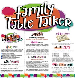 Family Table Talker #22 - Worship