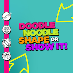 Doodle, Noodle, Shape, or Show It Super Sunday Download