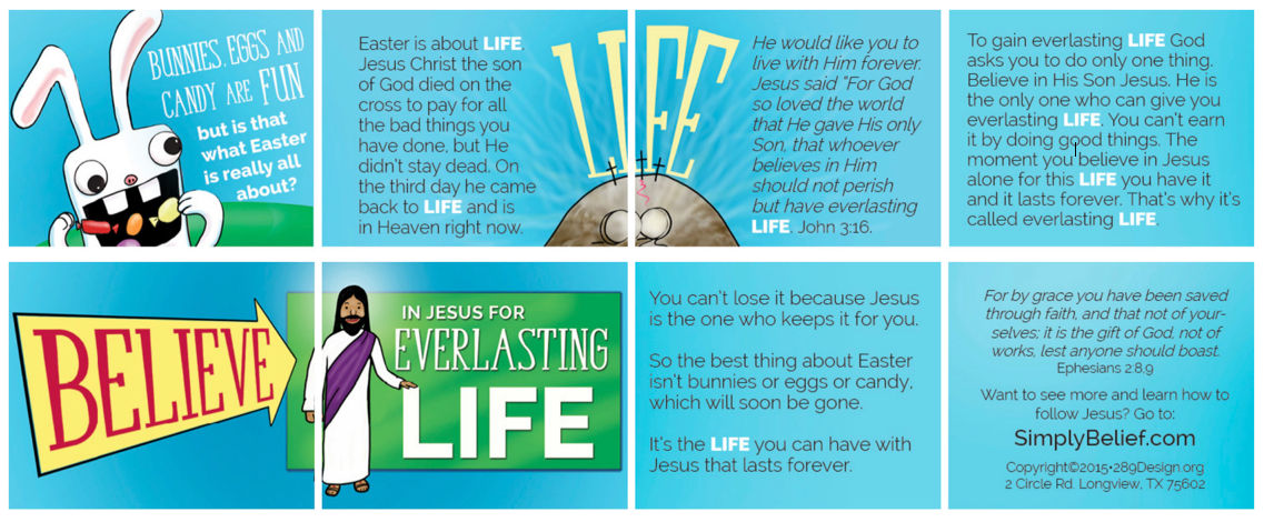 Easter Egg Mini Tracts
