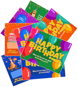 Birthday Postcards for Kids Download