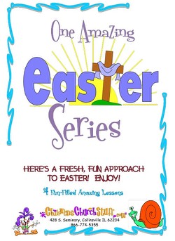 Childrens Church Stuff <i>One Amazing Easter Series</i> Kids Church Curriculum - Elementary (Download)