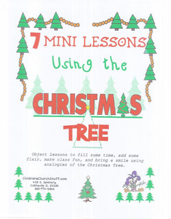 Childrens Church Stuff Christmas Tree Object Lessons  (Download)