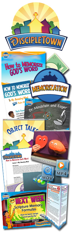 DiscipleTown Kids Church Unit #19: How to Memorize God's Word