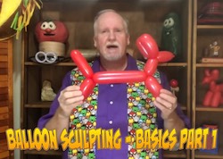 Balloon Sculpting with Pastor Brett - Part 01: Basics