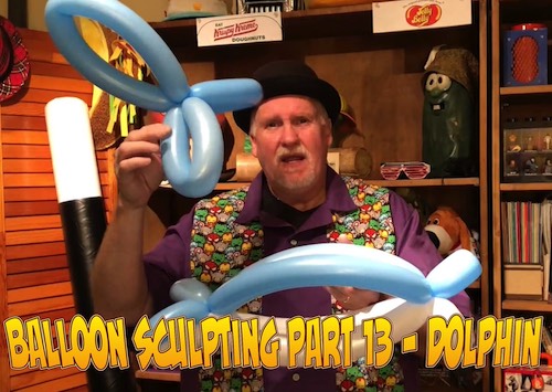 Balloon Sculpting with Pastor Brett - Part 13: Dolphin