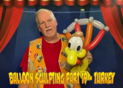 Balloon Sculpting with Pastor Brett - Part 19: Turkey