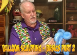 Balloon Sculpting with Pastor Brett - Part 02: Basics