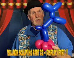 Balloon Sculpting with Pastor Brett - Part 22: Balloon Displays (Part 1)