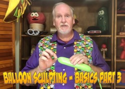 Balloon Sculpting with Pastor Brett - Part 03: Basics