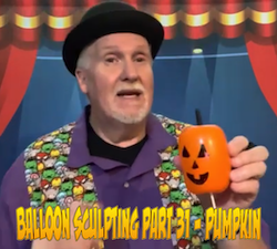 Balloon Sculpting with Pastor Brett - Part 31: Pumpkin with a Treat