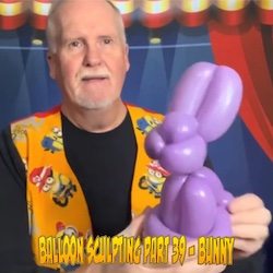 Balloon Sculpting with Pastor Brett - Part 39: Rabbit